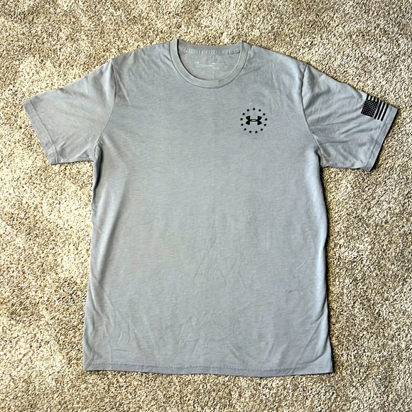 Under Armour Freedom T-Shirt. Mens size M. - Picture 2 of 2